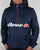 Ellesse 1/2 Zip Hooded Jacket Navy