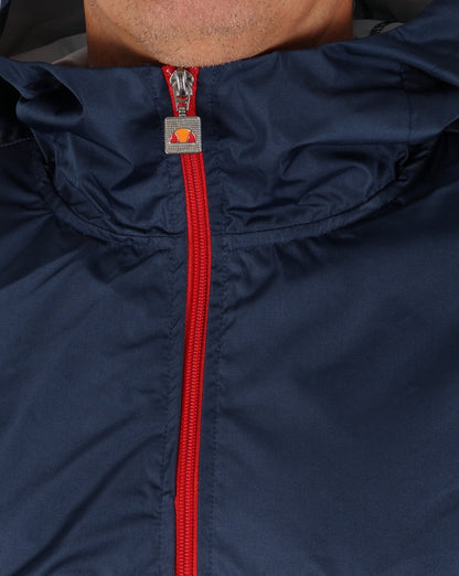 Ellesse 1/2 Zip Hooded Jacket Navy