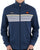 Ellesse 5 Stripe Track Top Dark Blue/White