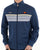 Ellesse 5 Stripe Track Top Dark Blue/White