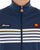Ellesse 5 Stripe Track Top Dark Blue/White