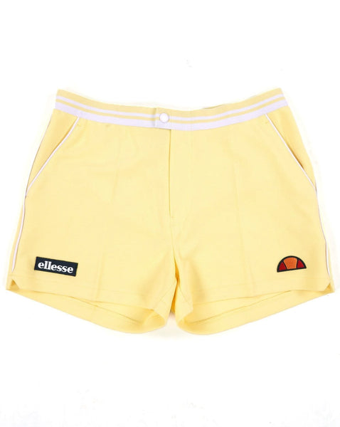 Ellesse 80s Tennis Shorts Yellow/White