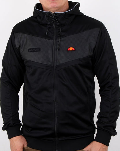 Ellesse Addio Reflective Hoody Black
