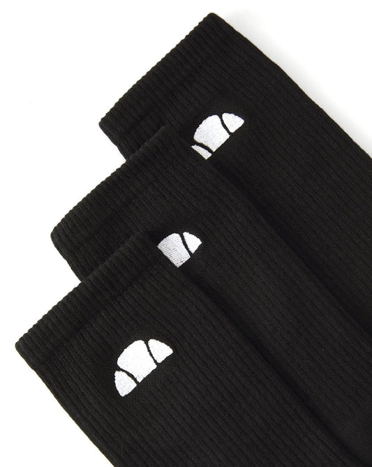 Ellesse Ellesse Alacre Crew Socks 3 Pack Black