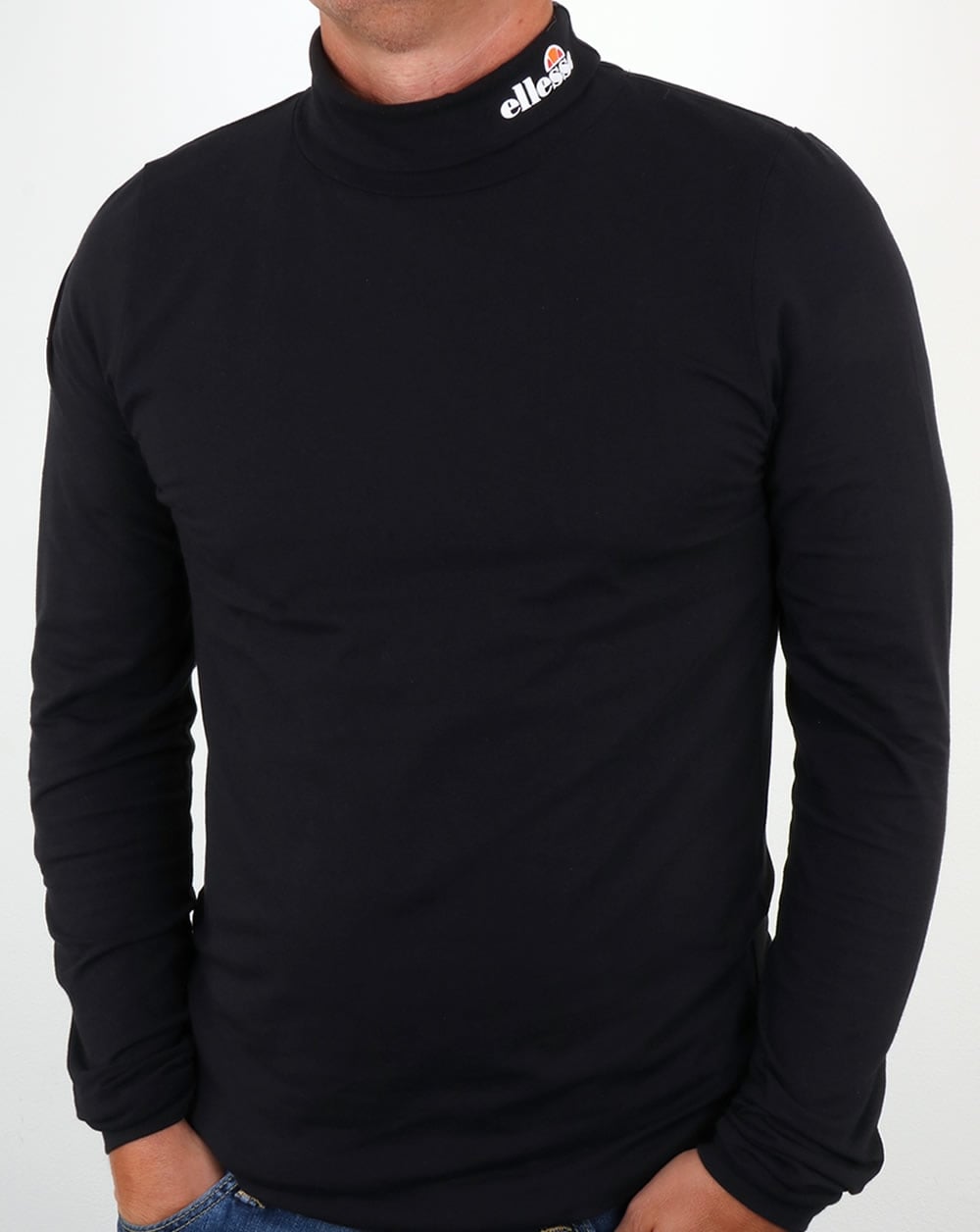Ellesse Amico Roll Neck Black