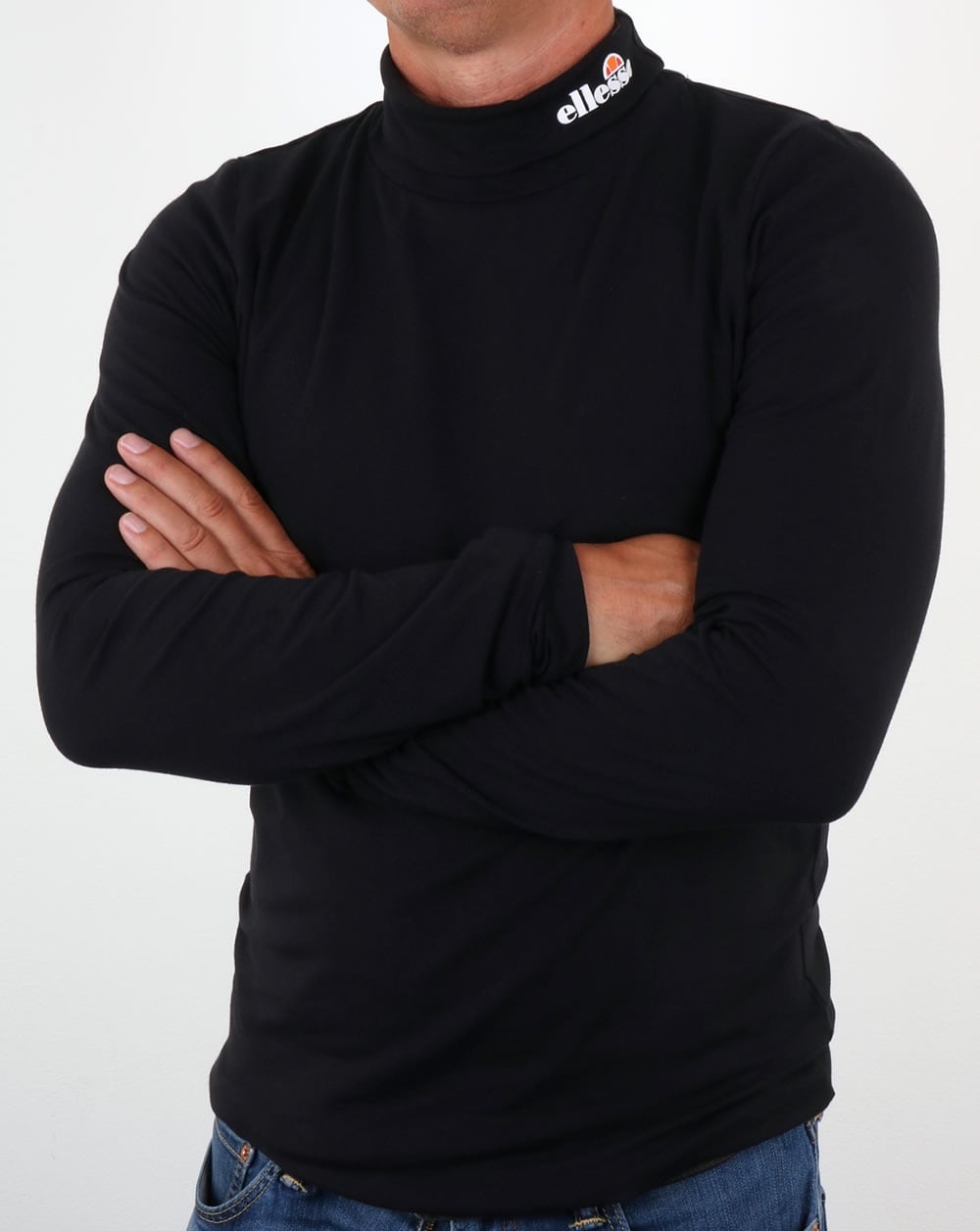 Ellesse Amico Roll Neck Black