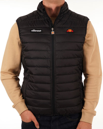 Ellesse Bardy Padded Gilet Black