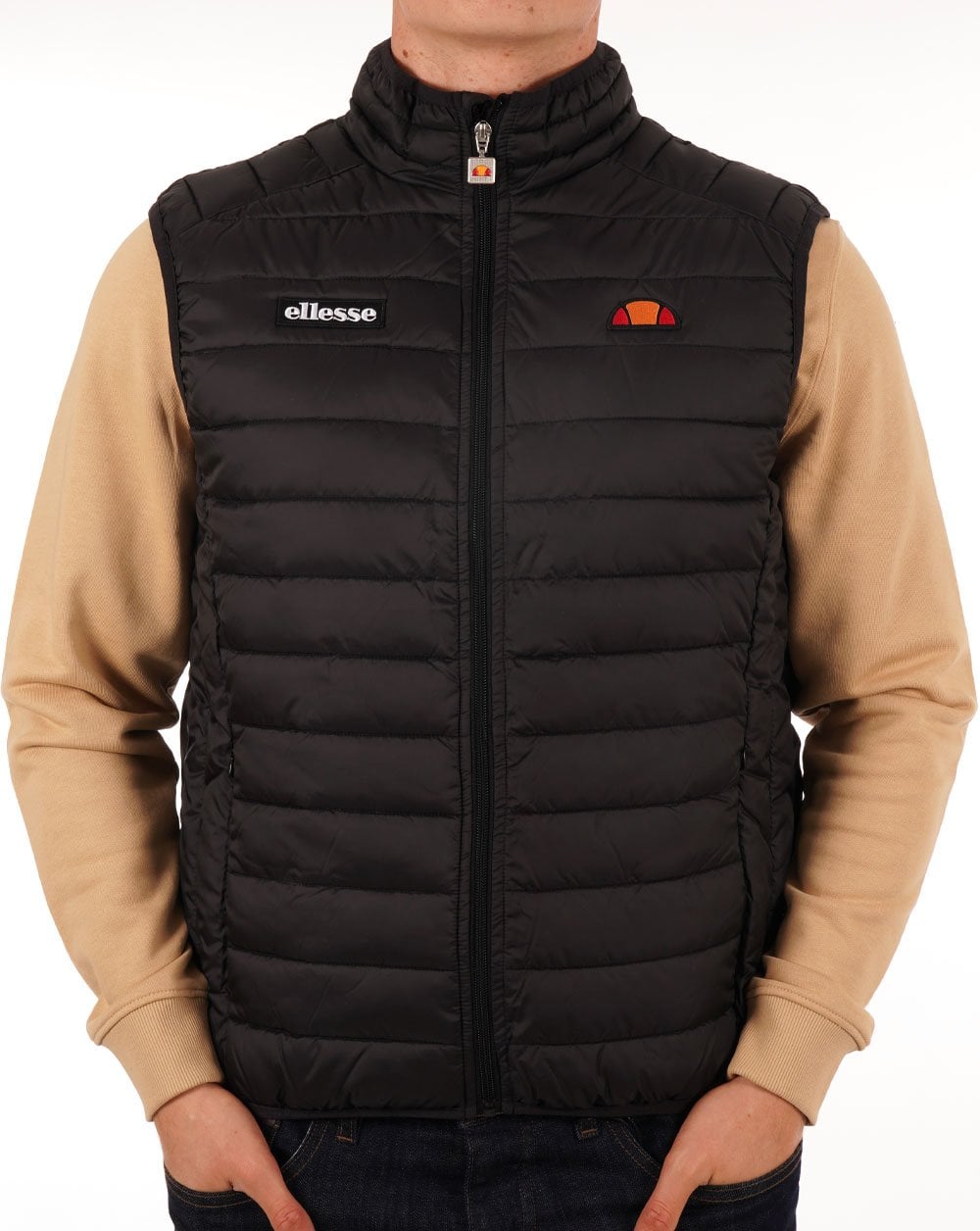 Ellesse Bardy Padded Gilet Black