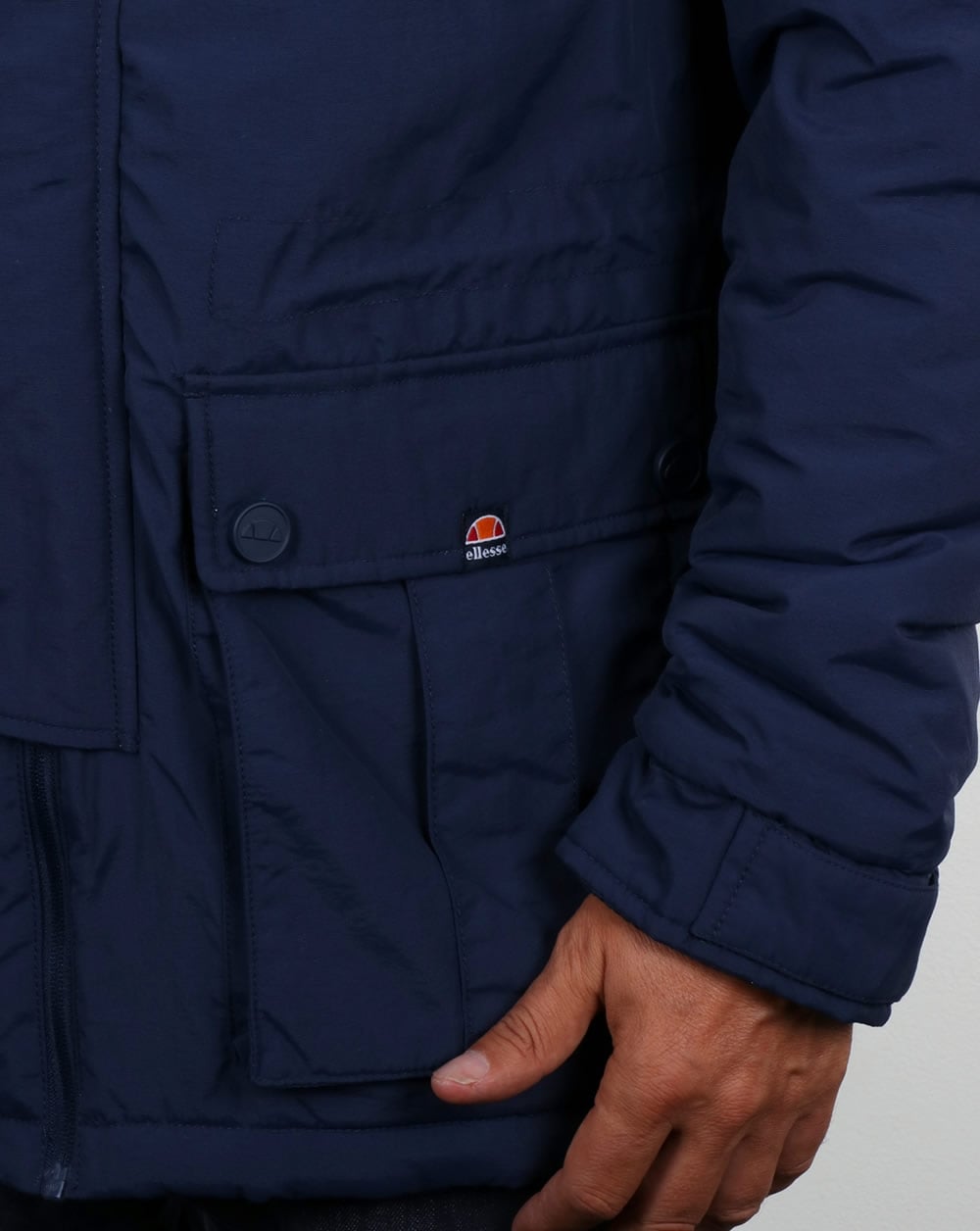 Ellesse Blizzard Parka Navy