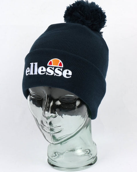 Ellesse Bobble Beanie Hat Navy
