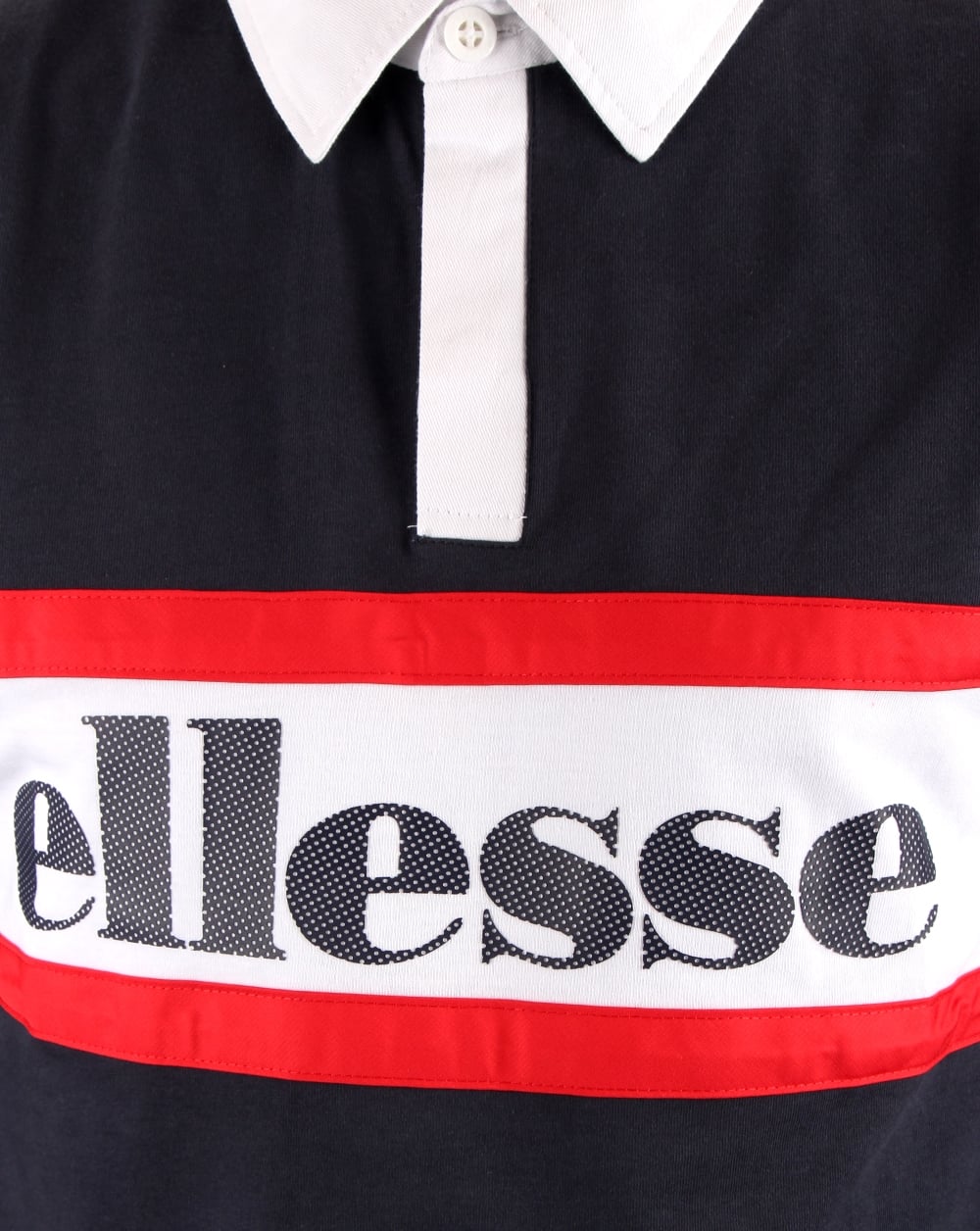 Ellesse Borsotti Rugby Top Navy