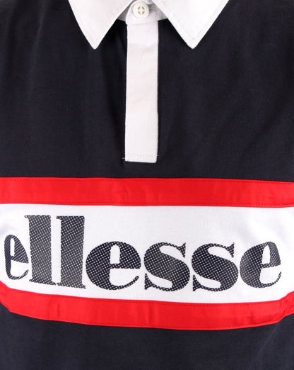 Ellesse Borsotti Rugby Top Navy
