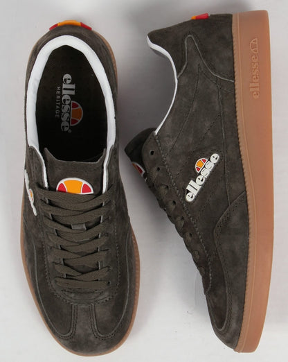 Ellesse Calcio Trainers Khaki/Gum