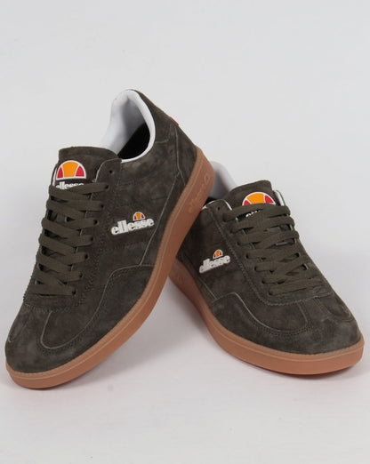 Ellesse Calcio Trainers Khaki/Gum