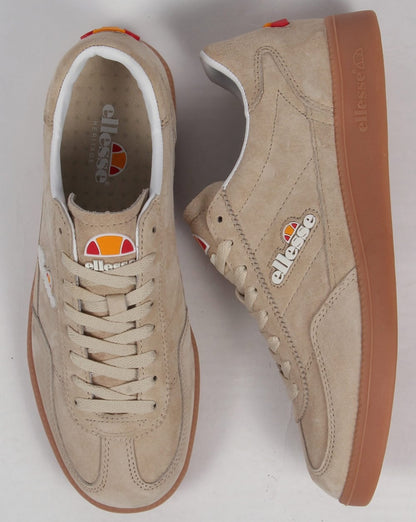 Ellesse Calcio Trainers Oatmeal/Gum