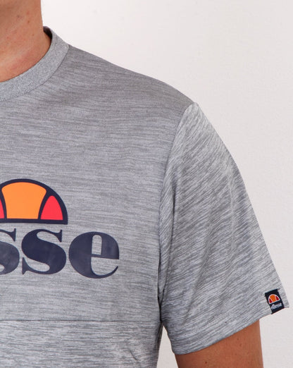Ellesse Canzi T Shirt Grey Marl