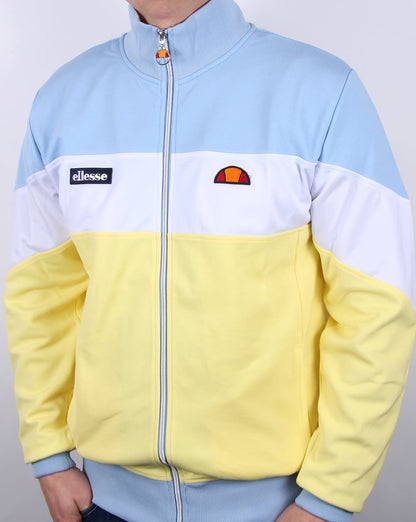 Ellesse Caprini Track Top Lemon/white/sky