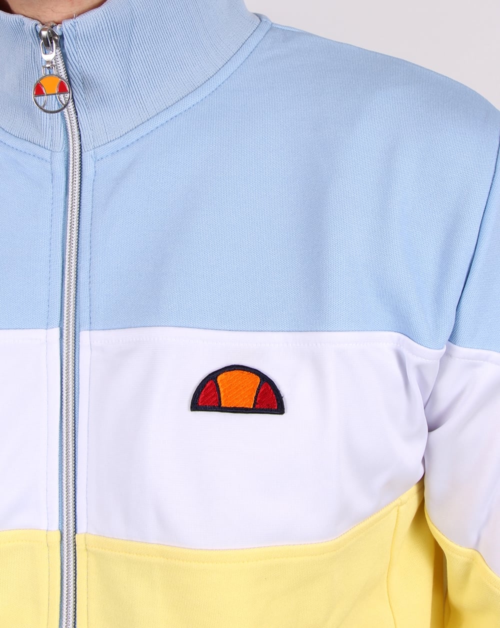Ellesse Caprini Track Top Lemon/white/sky