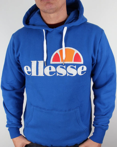 Ellesse Castello Overhead Logo Hoody Turkish Sea