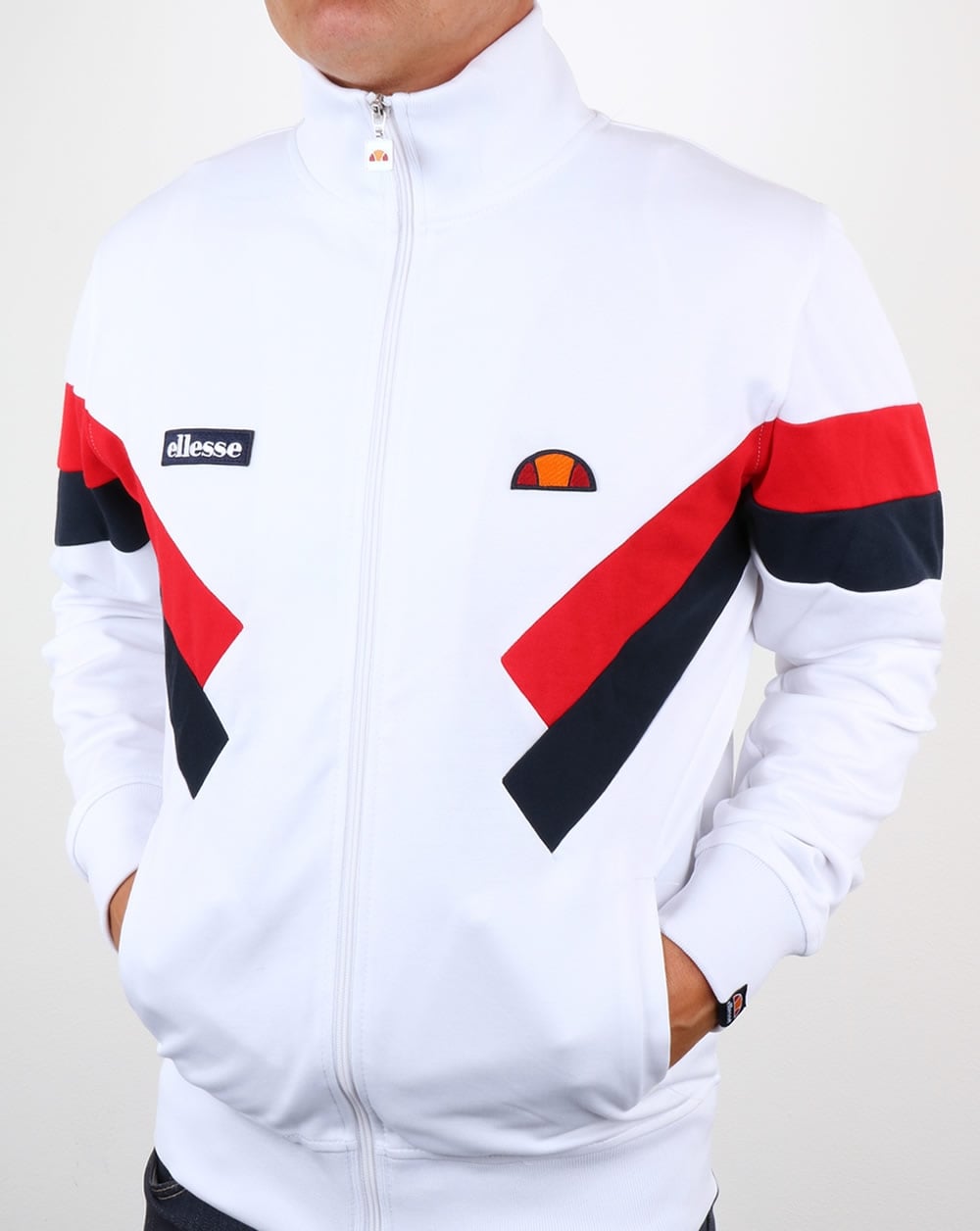Ellesse Chierroni Track Top White
