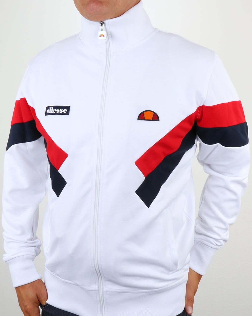 Ellesse Chierroni Track Top White