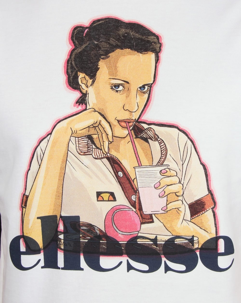 Ellesse Cinzia T Shirt White