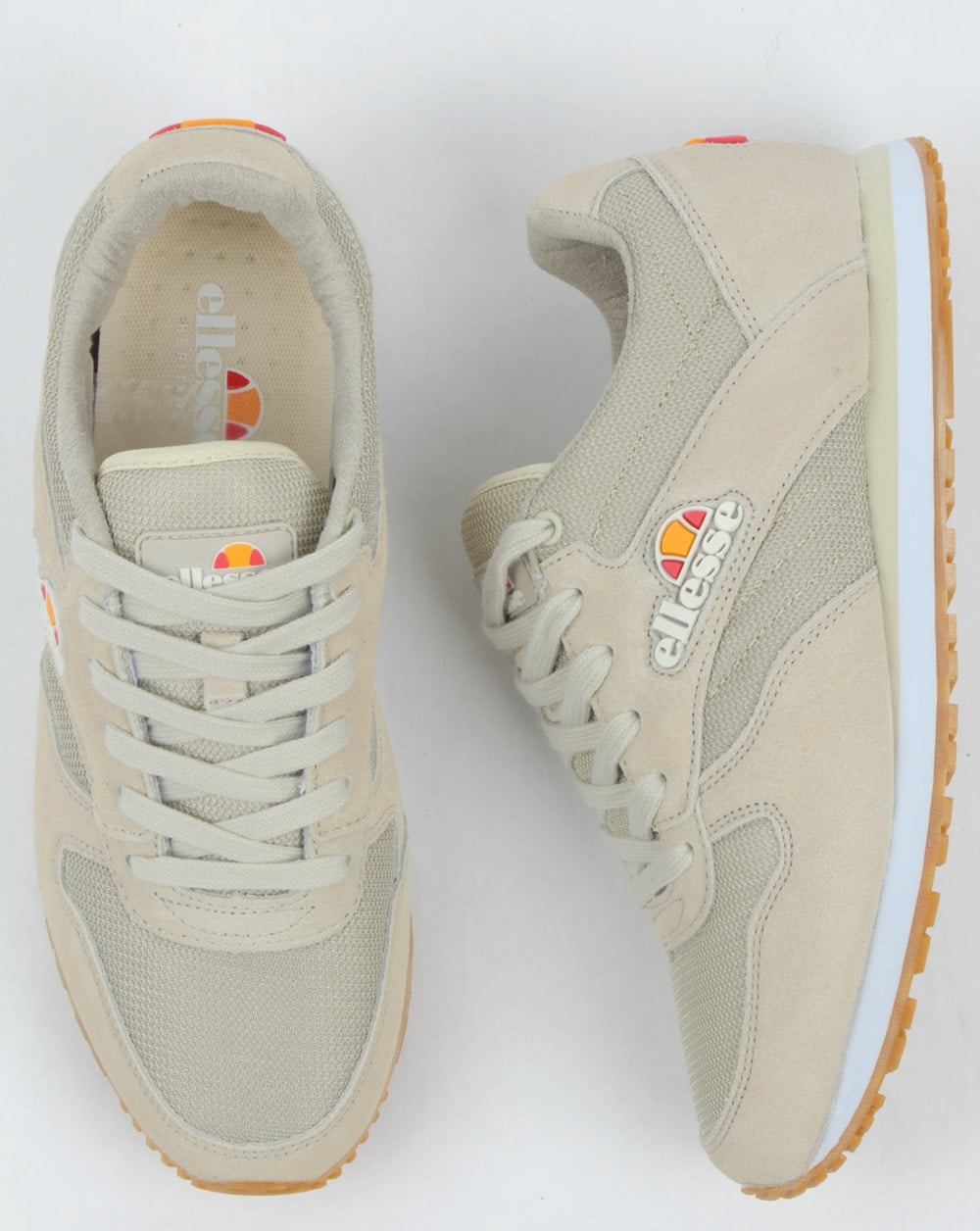 Ellesse City Runner Trainers Off White/gum
