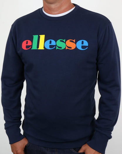 Ellesse Colour Spectrum Sweat Navy