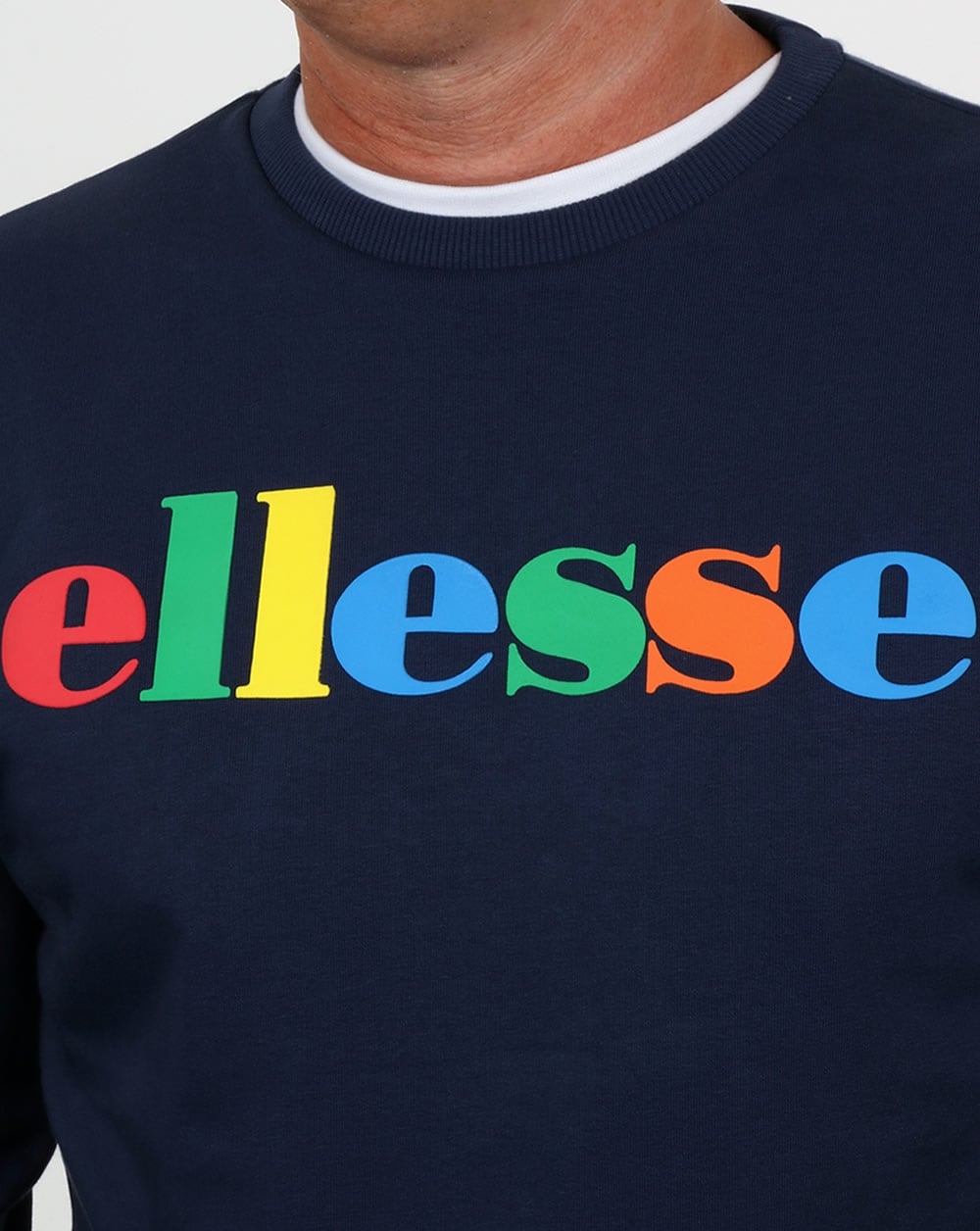 Ellesse Colour Spectrum Sweat Navy