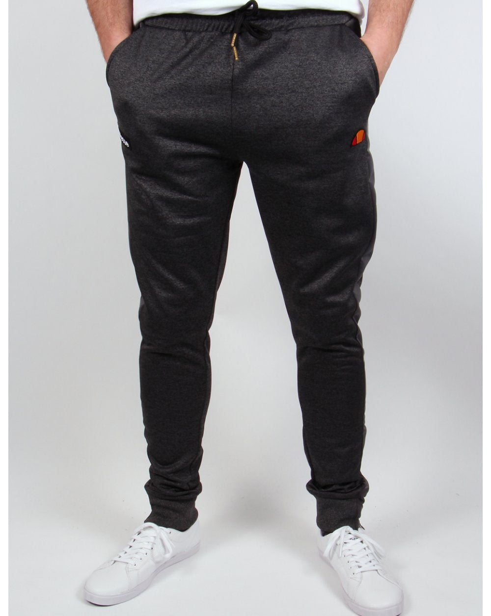 Ellesse Damiani Track Bottoms Charcoal Marl