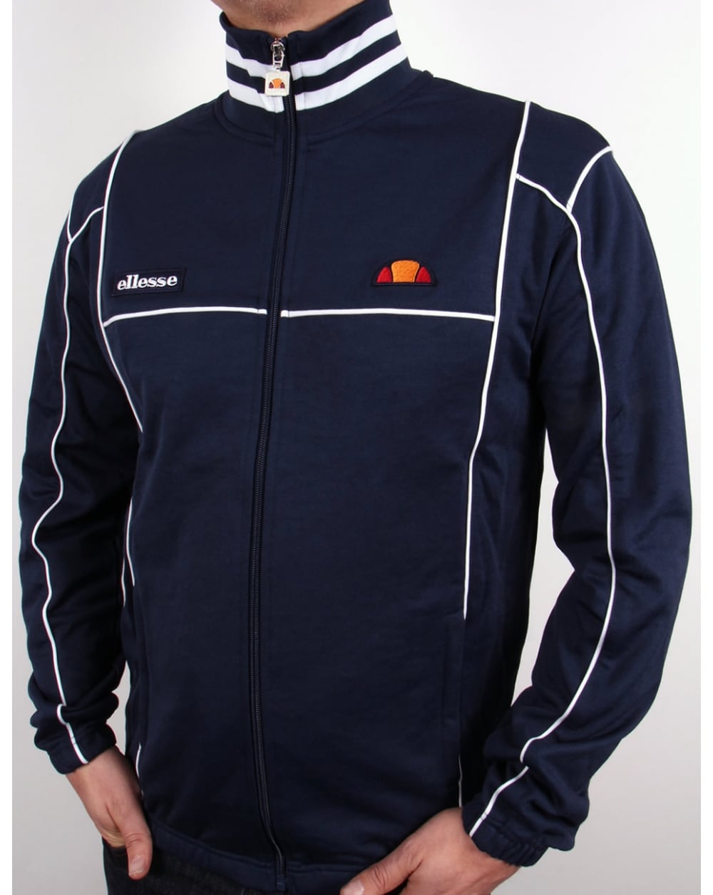 Ellesse Dolamiti Track Top Navy
