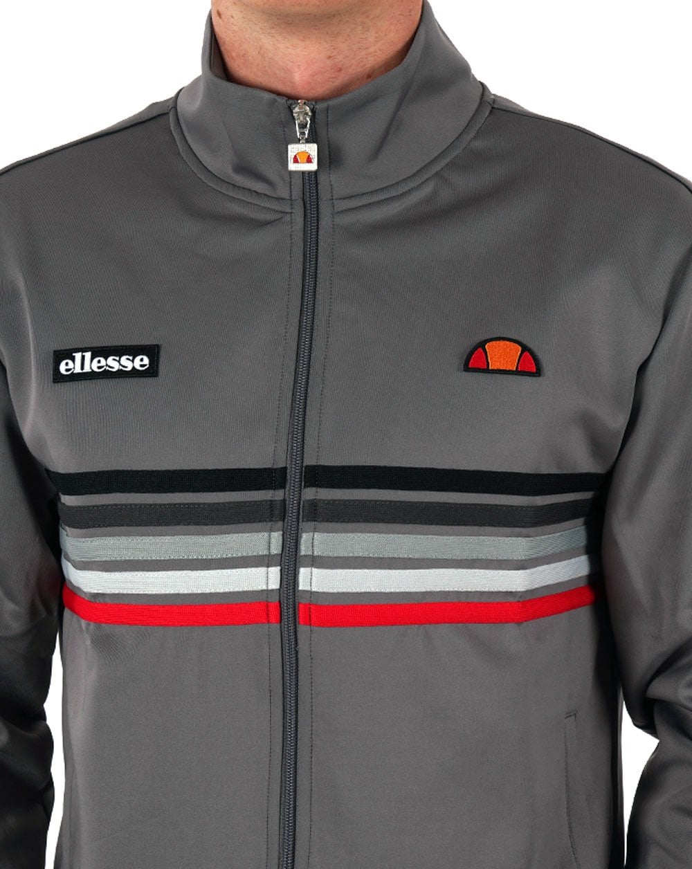 Ellesse Elite Track Top Grey