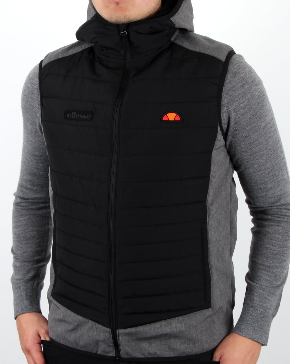 Ellesse Etros Reflective Gilet Black