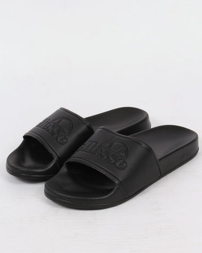 Ellesse Fillipo Sliders Black Mono