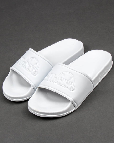 Ellesse Fillipo Sliders White Mono
