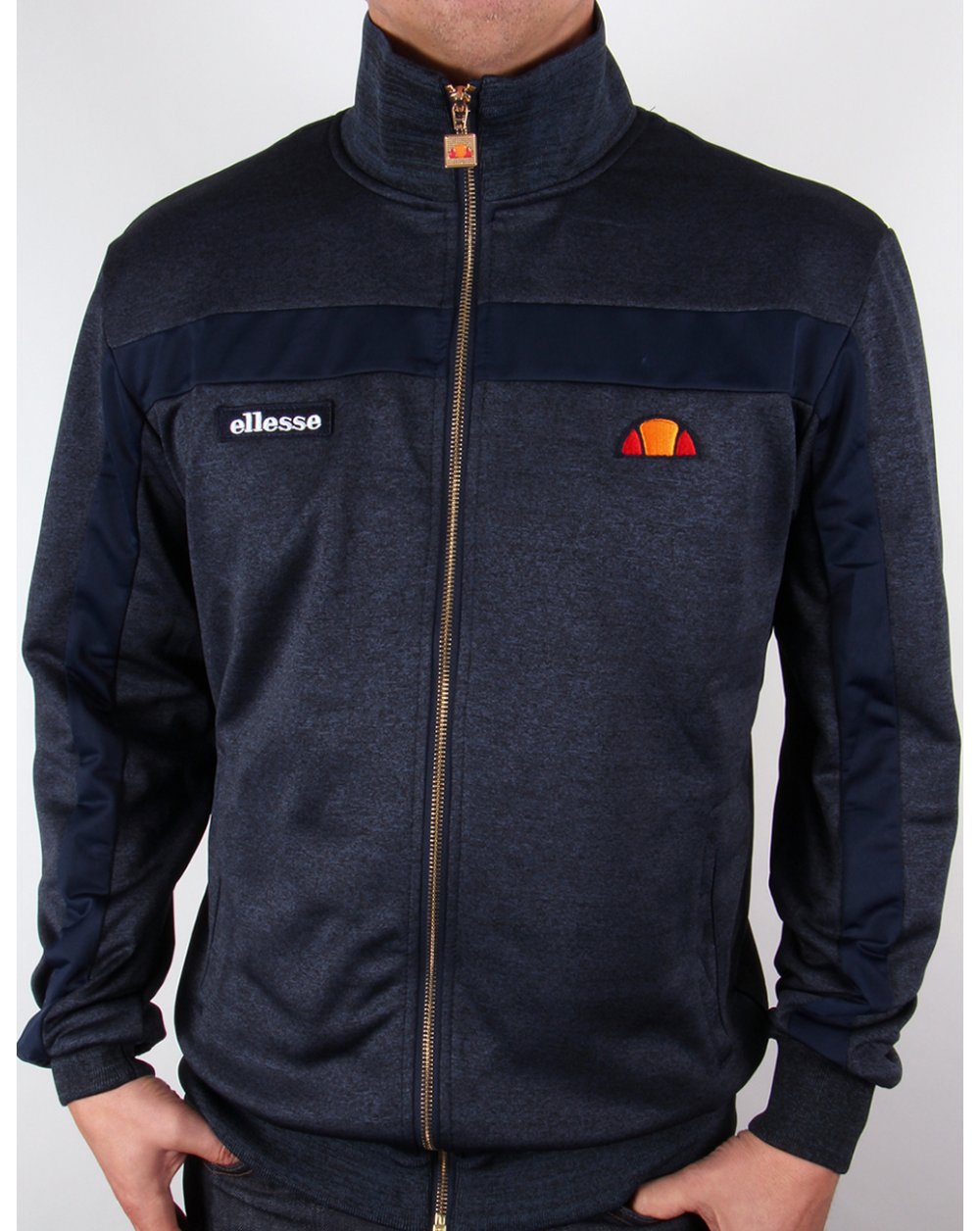 Ellesse Fonda Track Top Navy Marl