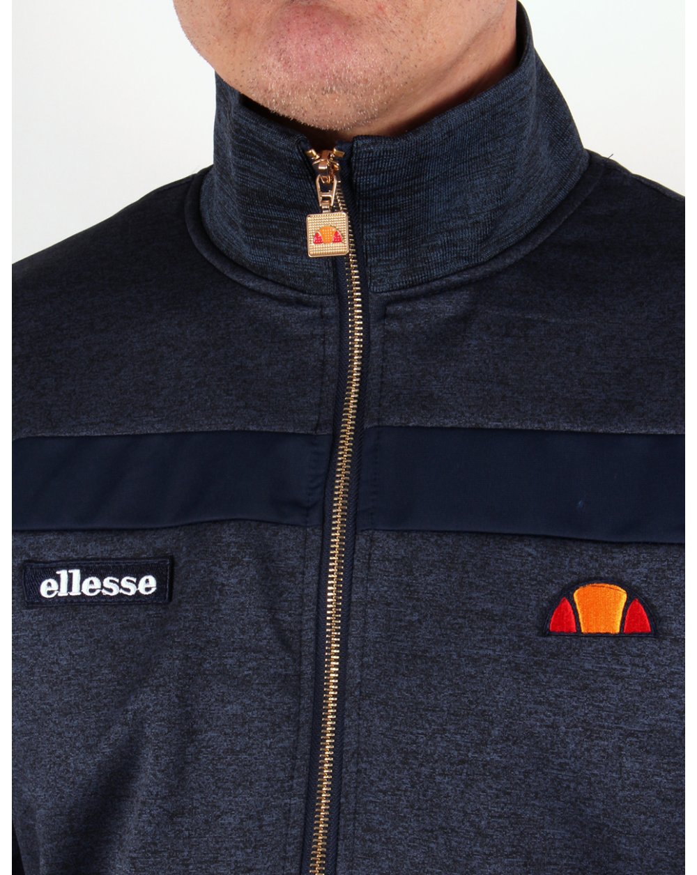 Ellesse Fonda Track Top Navy Marl