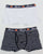 Ellesse Foro Boxer Shorts Twin Pack White/Navy