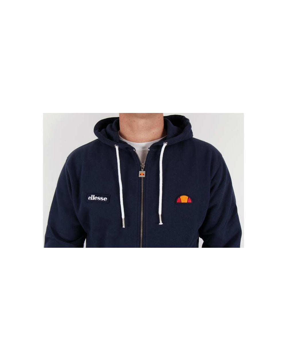 Ellesse Full Zip Hoodie Navy