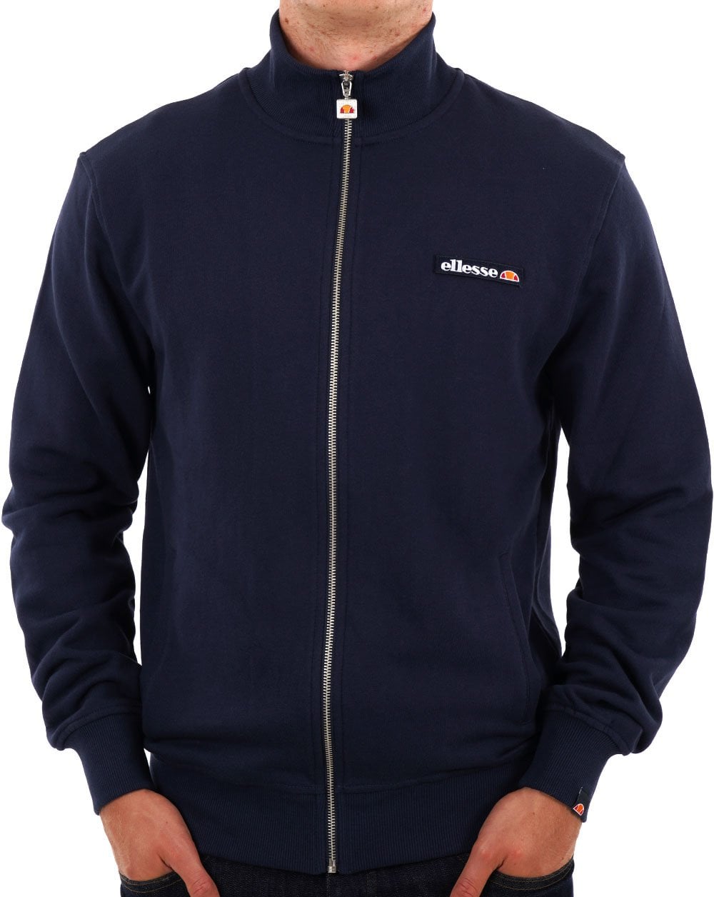 Ellesse Full Zip Track Top Navy