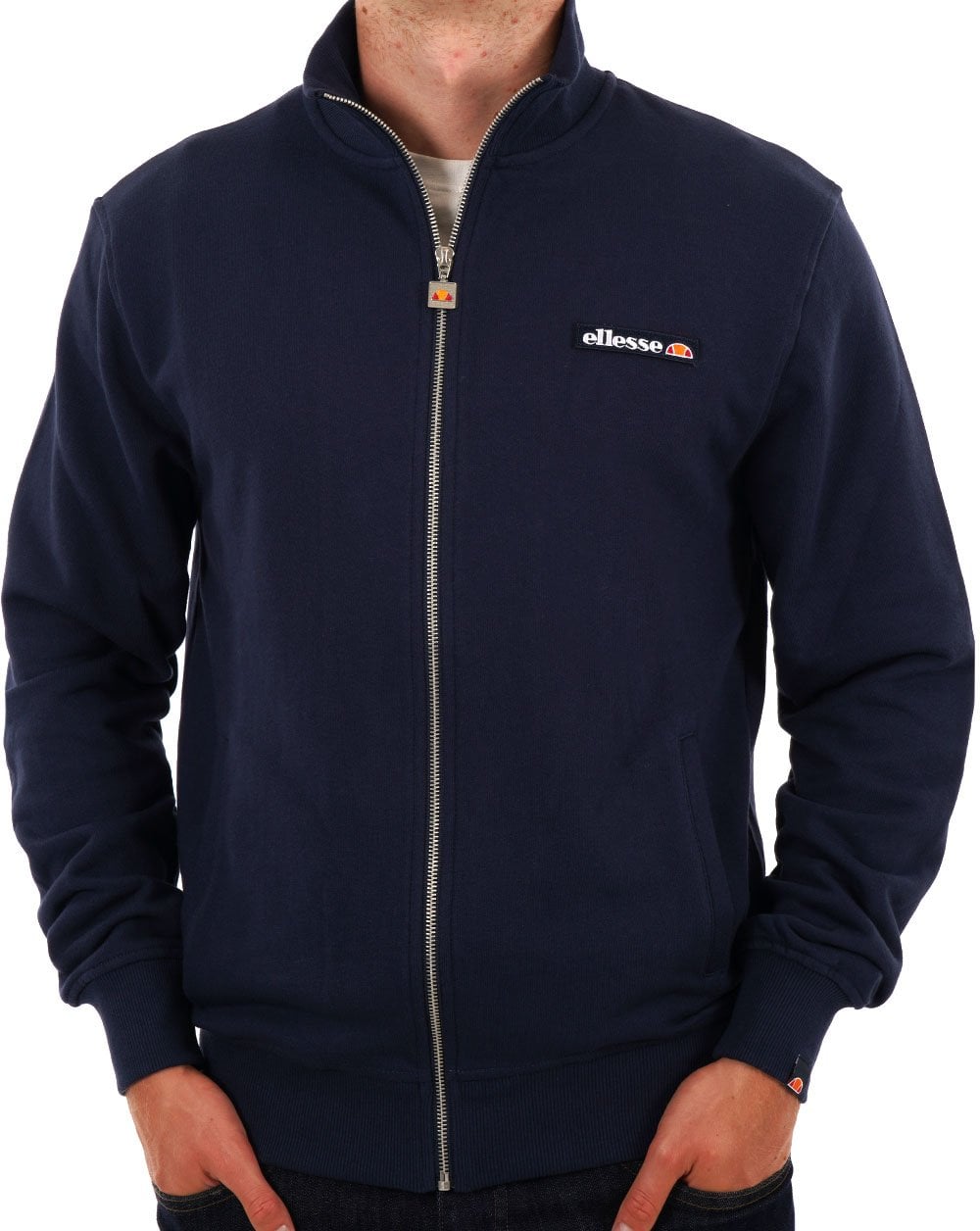 Ellesse Full Zip Track Top Navy