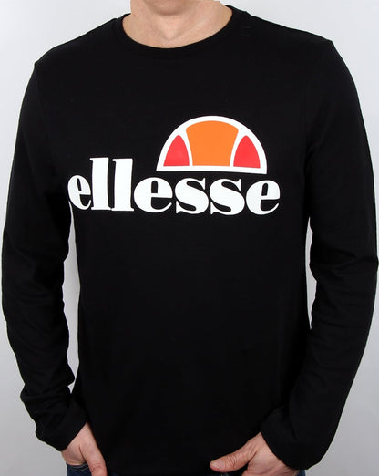 Ellesse Grazie Long Sleeve T Shirt Black