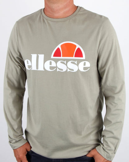 Ellesse Grazie Long Sleeve T Shirt Seagrass