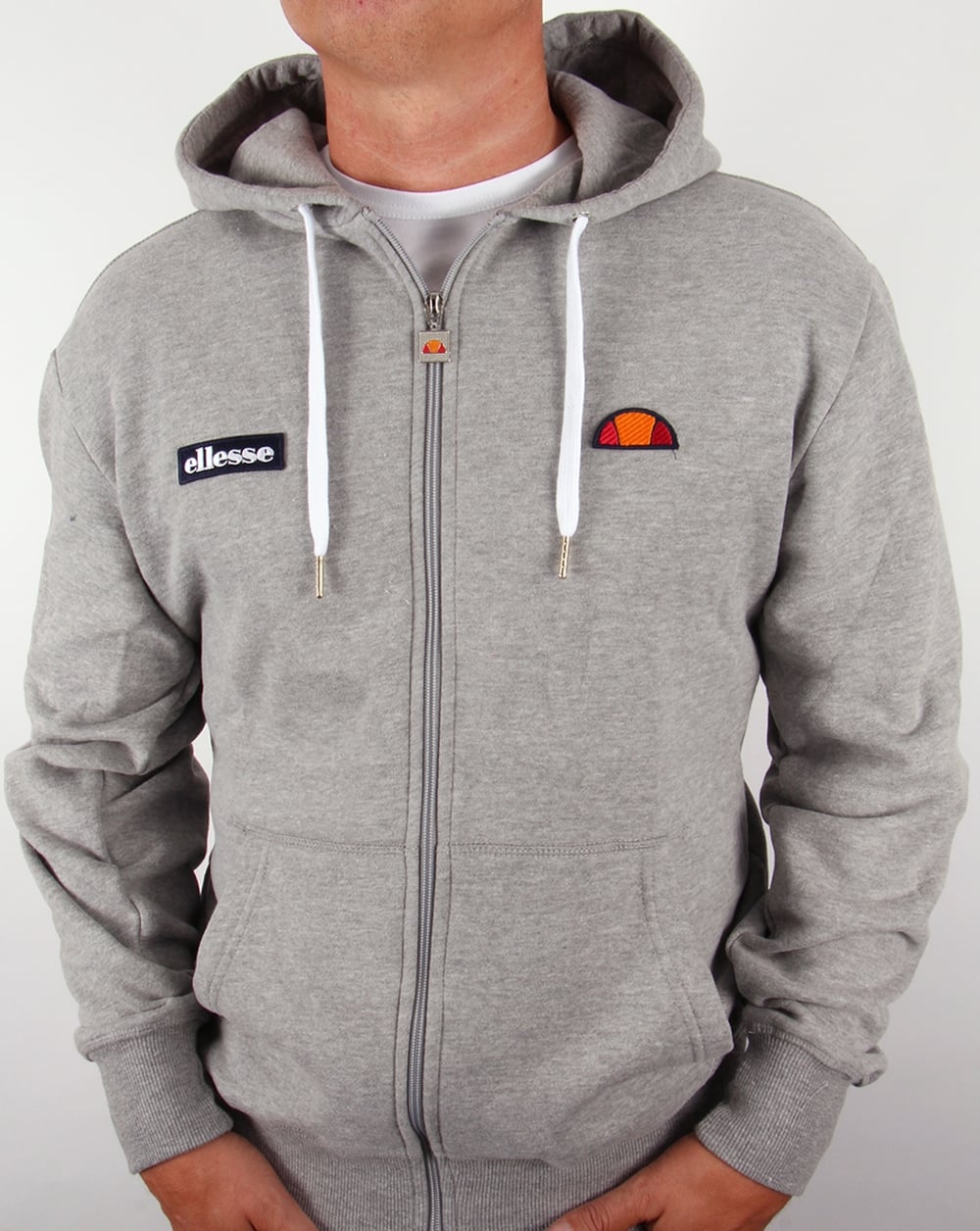 Ellesse Hoodie Grey Full Zip tappa