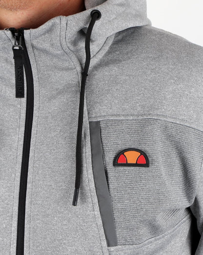 Ellesse Inertia Track Top Grey Marl
