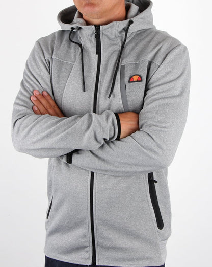 Ellesse Inertia Track Top Grey Marl