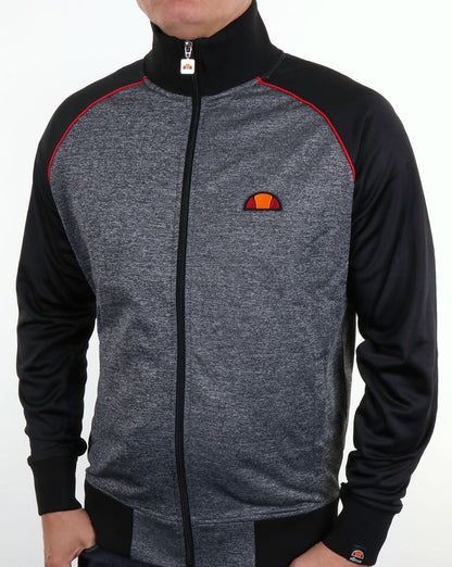 Ellesse Jetter Track Top Heather Charcoal/black