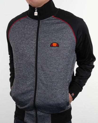 Ellesse Jetter Track Top Heather Charcoal/black