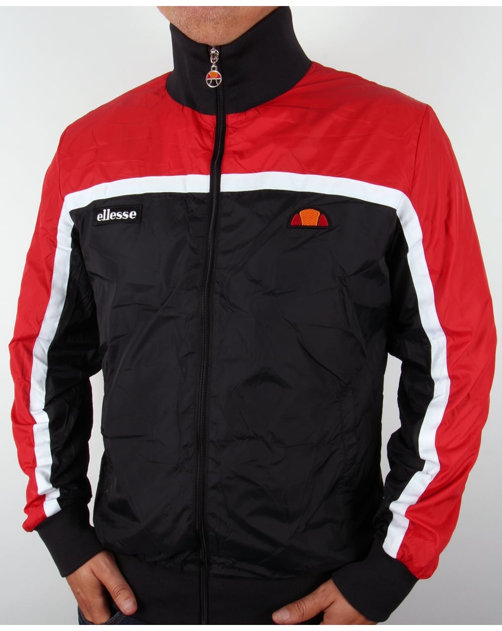 Ellesse Jetty Windbreaker Black/Red