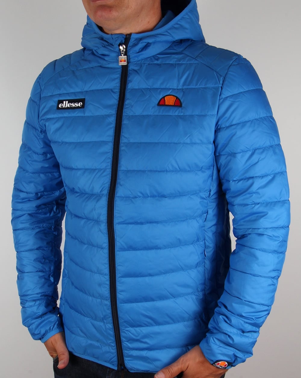 Ellesse Lombardy Bubble Jacket Fresh Blue